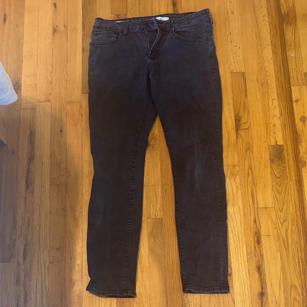 PacSun Men's Slim Straight Black Jeans